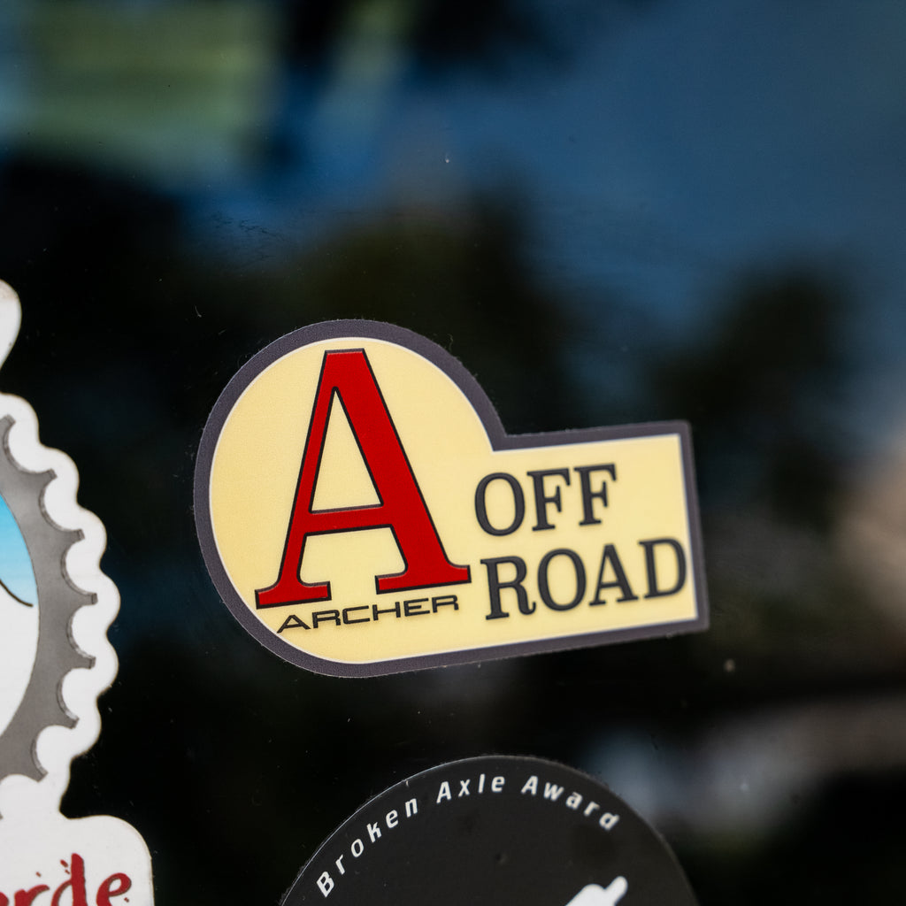 4 Wheel Drive Sticker