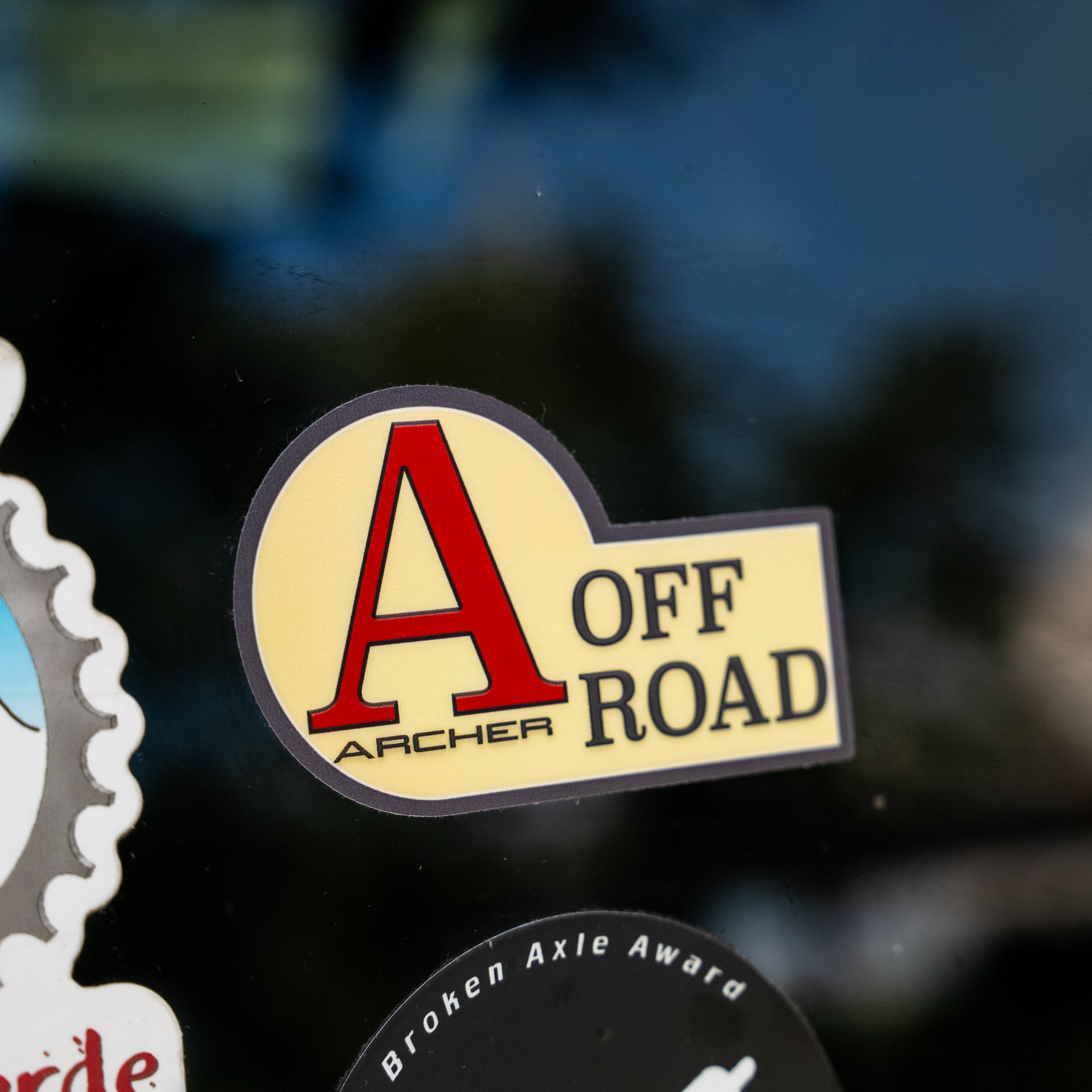 4 Wheel Drive Sticker