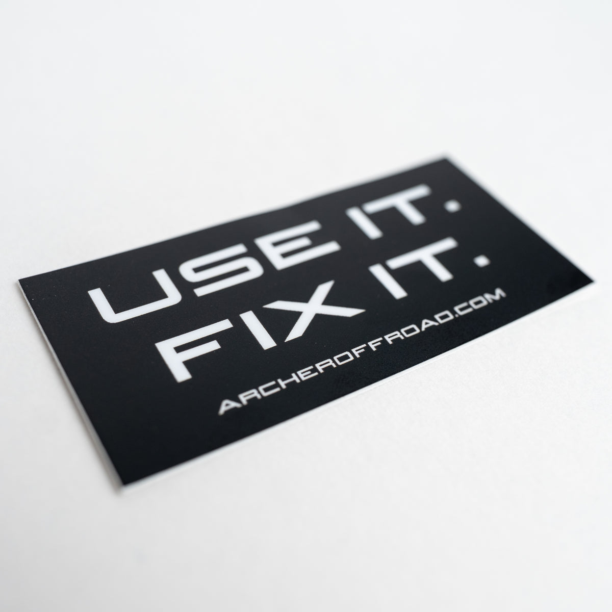 Use It. Fix It. Sticker